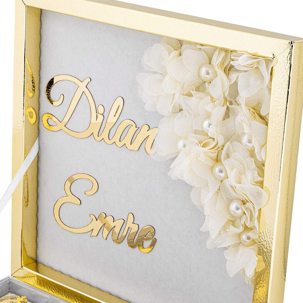 Kız İsteme Çikolatası - Hochzeitsschokolade - Plexi - Royal