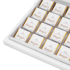 Personalisierte Ramadan Schokolade Geschenkbox – Mit Stern & Laternen Design - Halal Pralinen