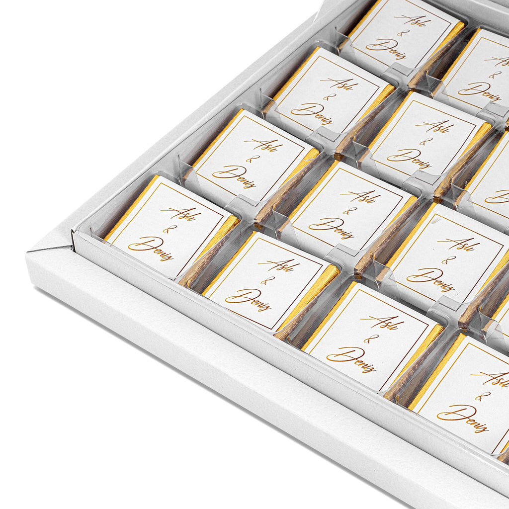 Trockenblume Schokoladenbox