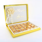 Dubai Pralinen Luxus-Schokoladenbox – personalisiert mit Plexiglas-Gravur