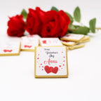 Valentinstag Schokolade - Umarmung der Liebe - Etiket - HALAL