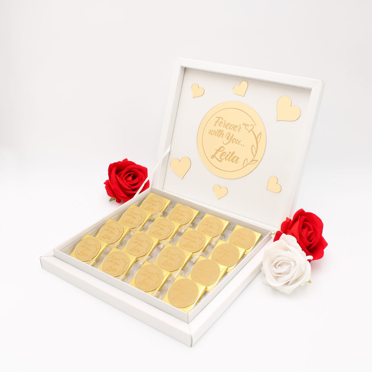 Valentinstag Schokolade - Unendliches Herz - Plexi - HALAL