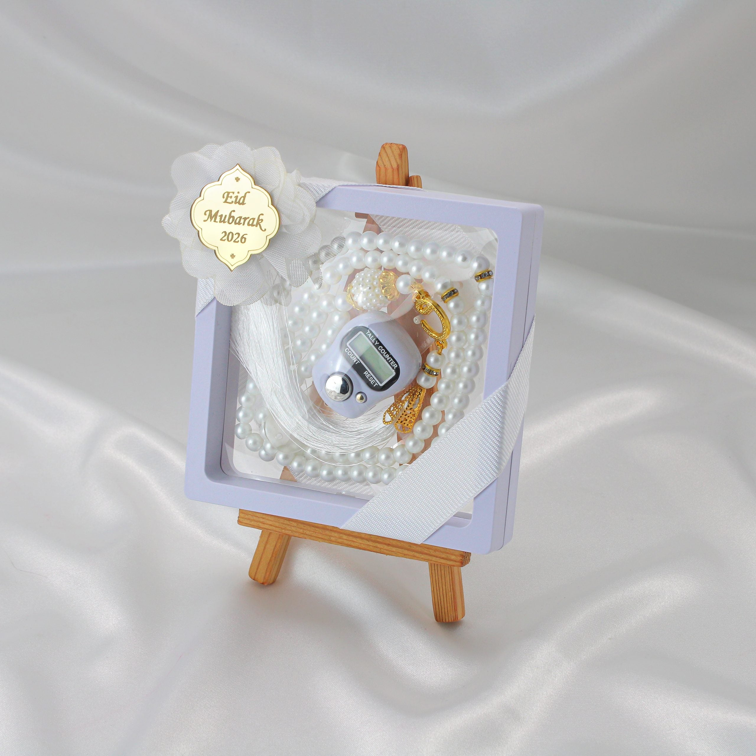 Personalisierbares Ramadan Geschenk Set – Fingerzähler & Tasbih