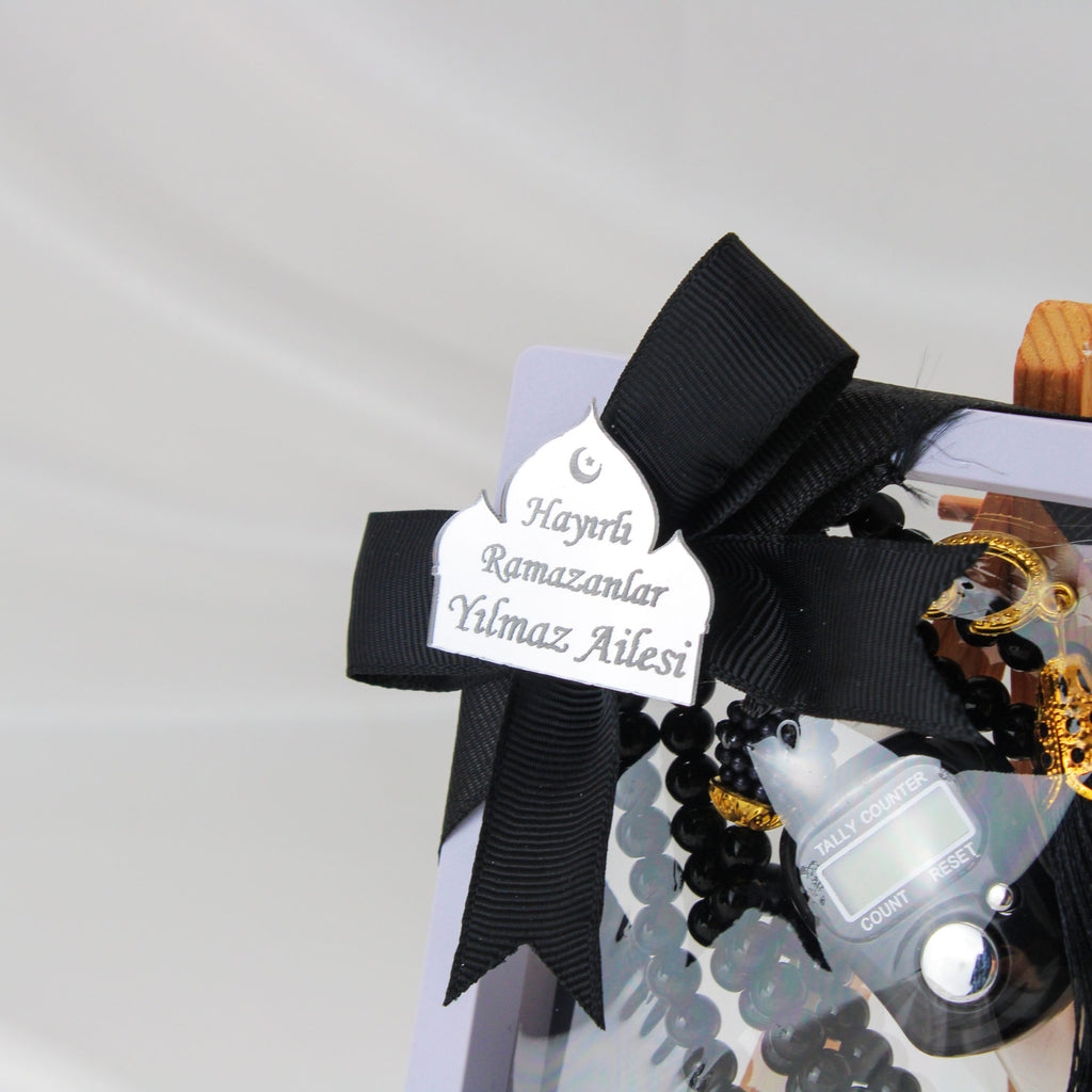 Personalisierbares Ramadan Geschenk Set – Fingerzähler & Tasbih