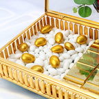 Magnolia - Personalisiertes Schokoladen-Tablett mit Glasdeckel