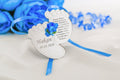 Bebek Şekeri - Babyfeier Gastgeschenk - Plexi Ayaklar - blau