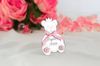 Bebek Şekeri - Babyfeier Gastgeschenk - Plexi Ayicik - rosa