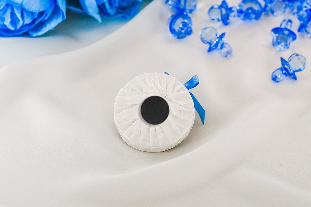 Bebek Şekeri - Babyfeier Gastgeschenk - Sabun Kokulu - blau