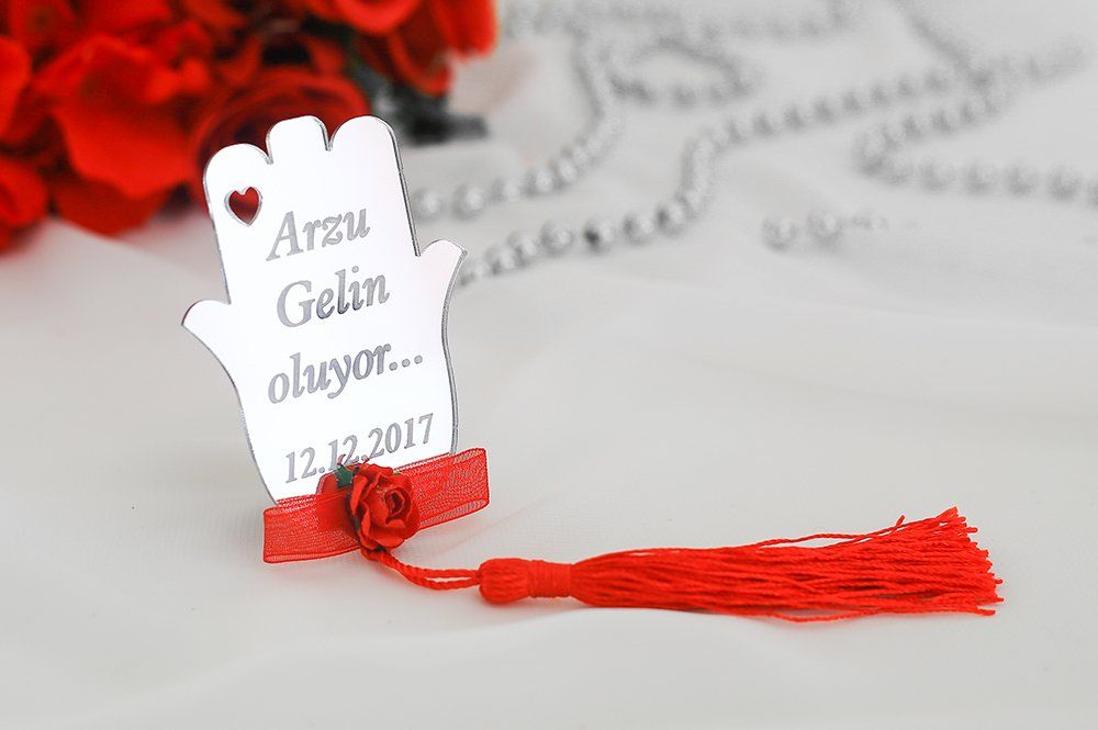 Kına kesesi - Henna Geschenk - Fatma Ana Eli - Plexi