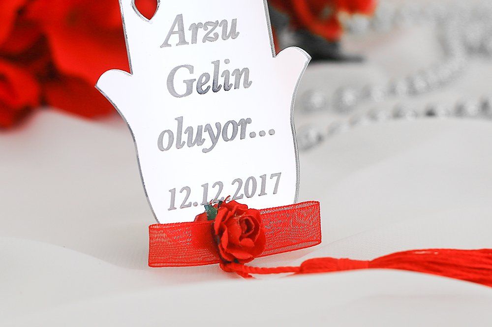 Kına kesesi - Henna Geschenk - Fatma Ana Eli - Plexi