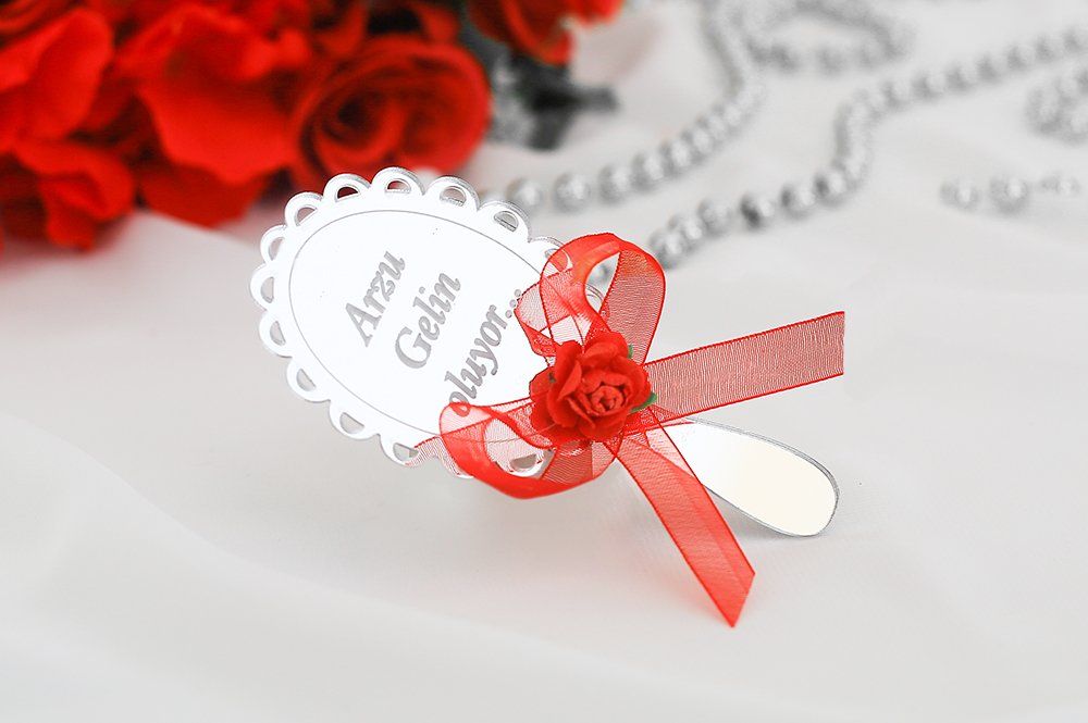 Kına kesesi - Henna Geschenk - Ayna Püskül - Plexi