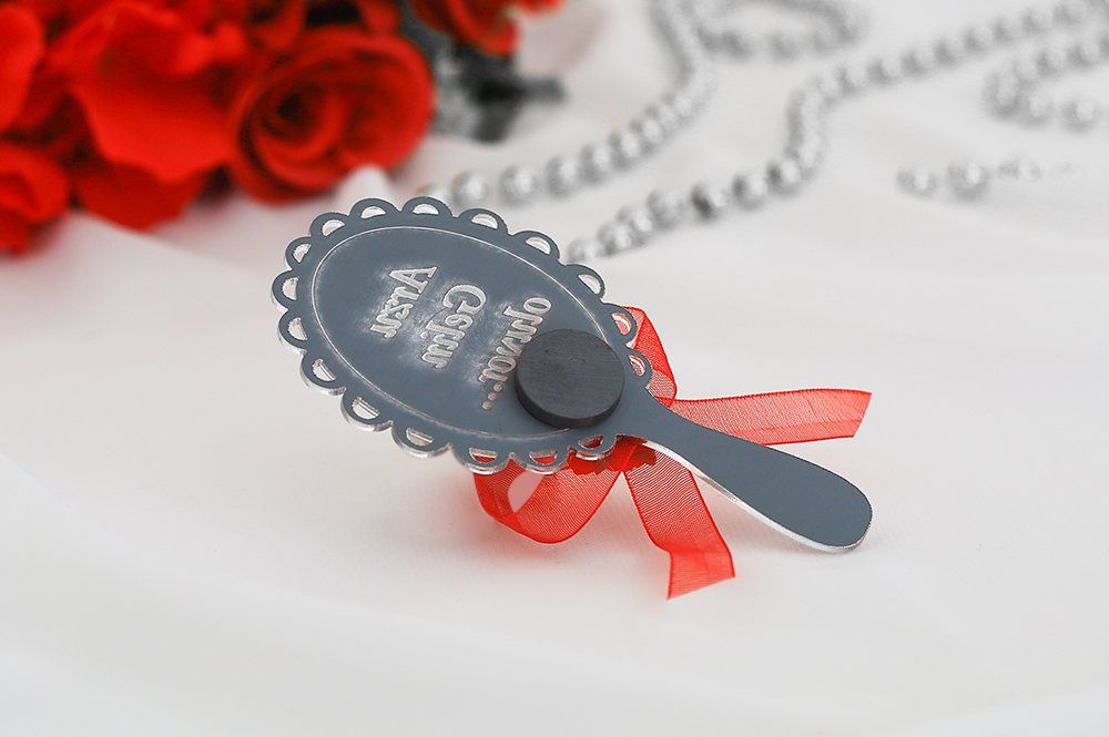 Kına kesesi - Henna Geschenk - Ayna Püskül - Plexi