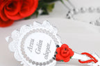 Kına kesesi - Henna Geschenk - Ayna Kalp - Plexi
