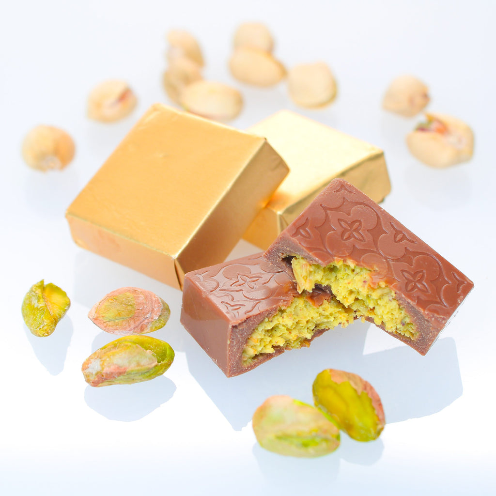 Dubai Pralinen Luxus-Schokoladenbox – personalisiert mit Plexiglas-Gravur