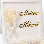 Dubai Pralinen – Geschenk zur Verlobung, Hochzeit oder Geburtstag – Personalisierte Luxus Schokoladenbox – Halal