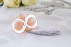 Unendlichkeit mit Blume - Hochzeit Gastgeschenk - Acryl Magnet
