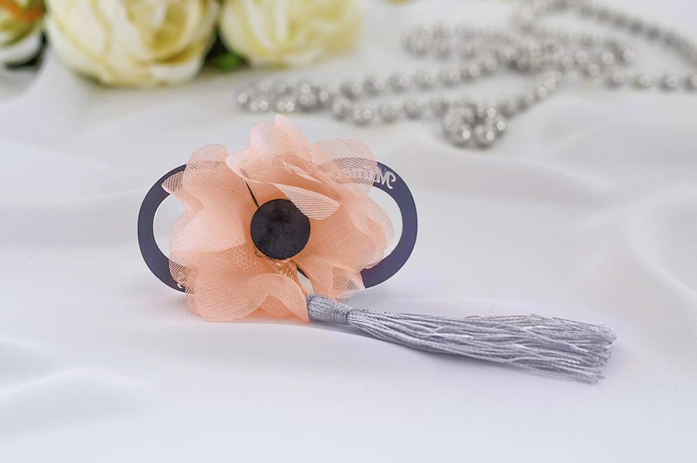 Unendlichkeit mit Blume - Hochzeit Gastgeschenk - Acryl Magnet