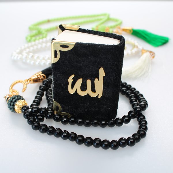Personalisiertes Geschenk mit Mini-Koran & Tesbih – Taziye • Mevlid • Geburt – Bild 3