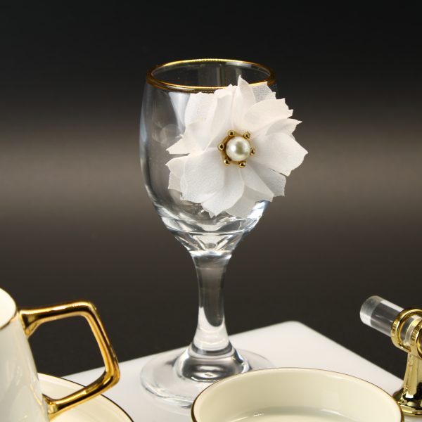 Mokkatablett | Damat Kahve Tepsisi für Verlobung & Brautabend | Personalisierbar | eckiges Acryl – Bild 4