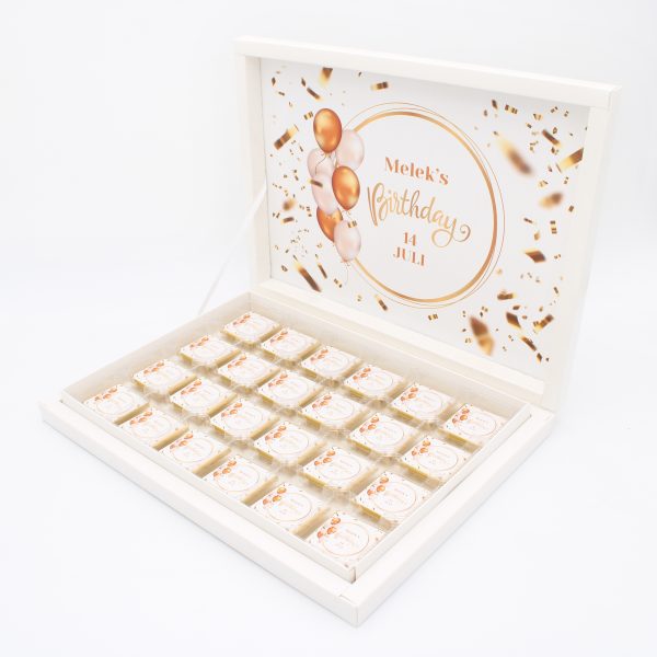 personalisierte schokolade - geburtstag