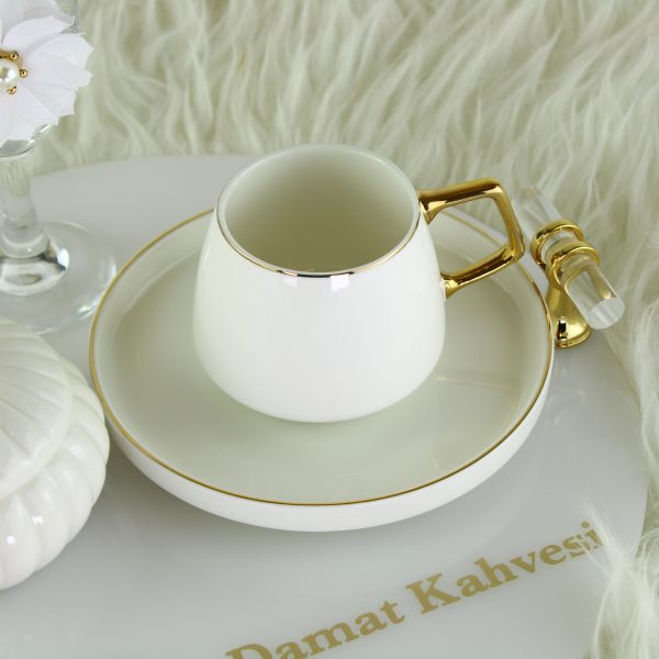 Mokkatablett | Damat Kahve Tepsisi für Verlobung & Brautabend | Personalisierbar | rund Acryl Mokkatablett IMG