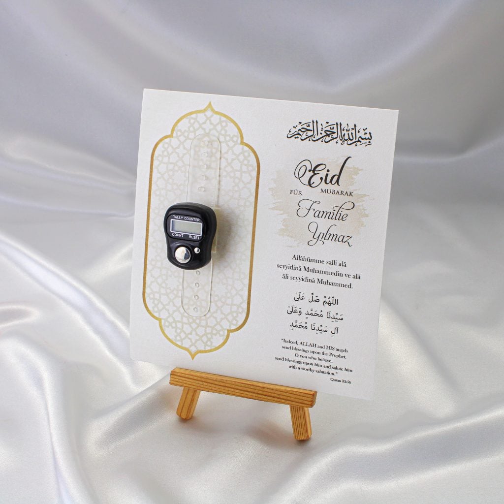 Personalisierbarer Fingerzähler Geschenk – Ramadan Zikr Zähler